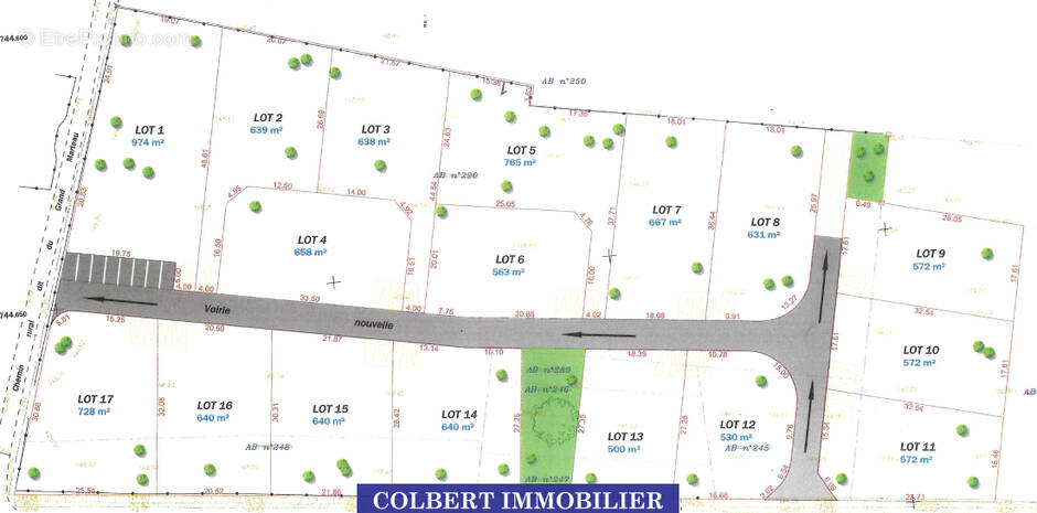 Terrain à SEIGNELAY