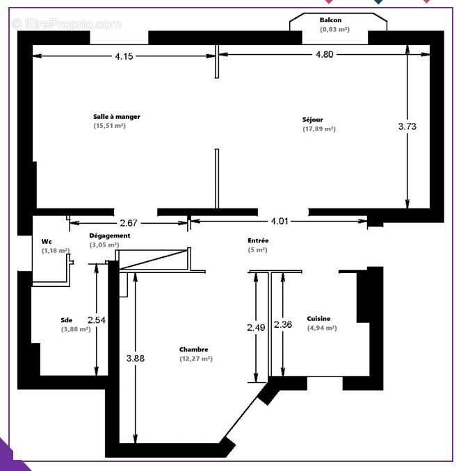 Appartement à LE VESINET