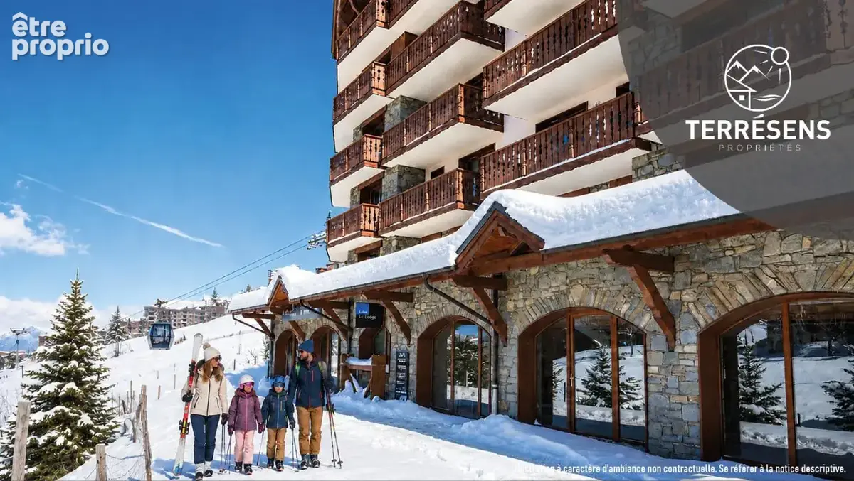 Appartement t3 - résidence les chalets de l'adonis aux ménuires - photo 4