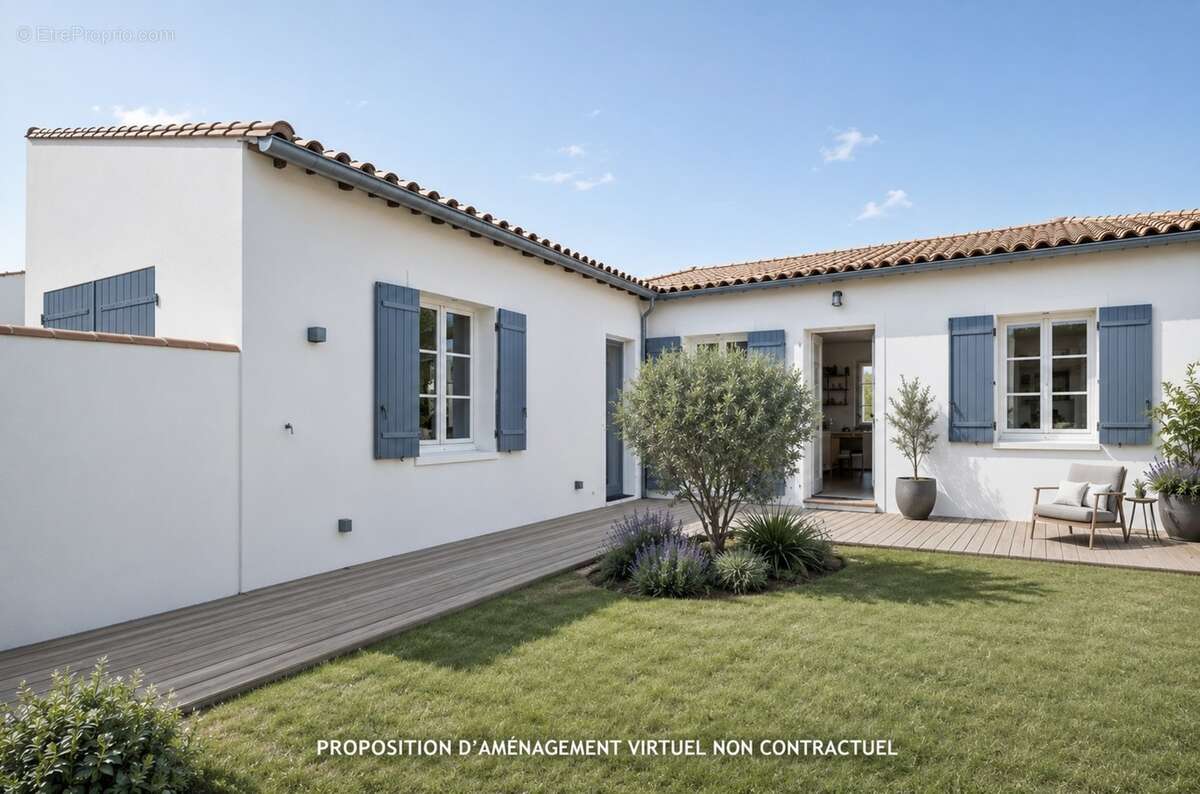 Maison à vendre 3 pièces, opportunité rare à Sainte-Marie-de-Ré, La Noue : maison à fort potentiel, idéalement située au calme,  - photo 7