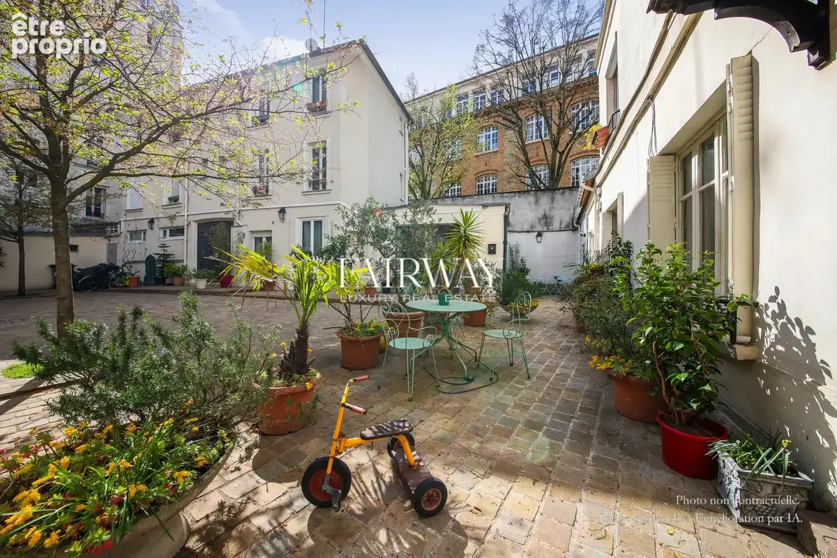 Duplex comme une maison - Hameau des Batignolles - 2 chambres - Paris 17e - photo 2