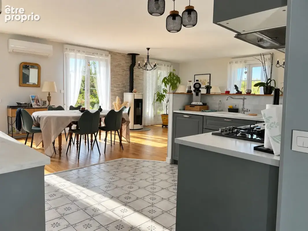 Allonnes — Charmante maison sur sous-sol avec grand parc arboré et potentiel constructible - photo 4