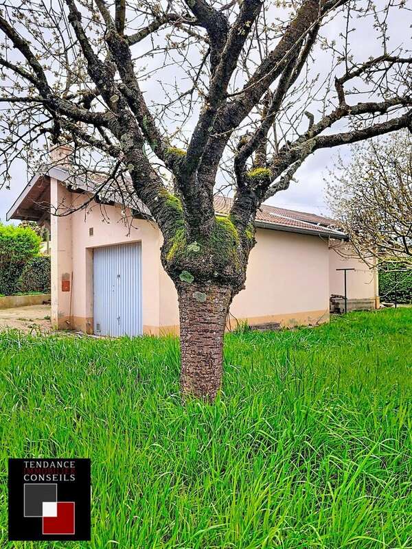 garage en annexe - Maison à JASSANS-RIOTTIER