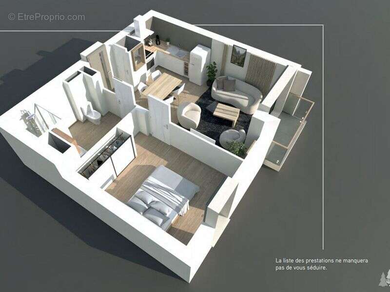 Appartement 37 m² à Font-Romeu-Odeillo-Via  - photo 5