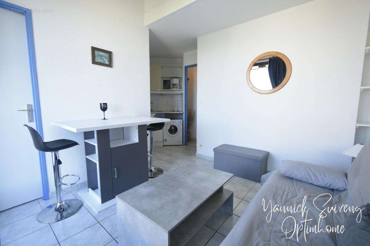 T2 cabine avec terrasse - le barcares (66420) - photo 6