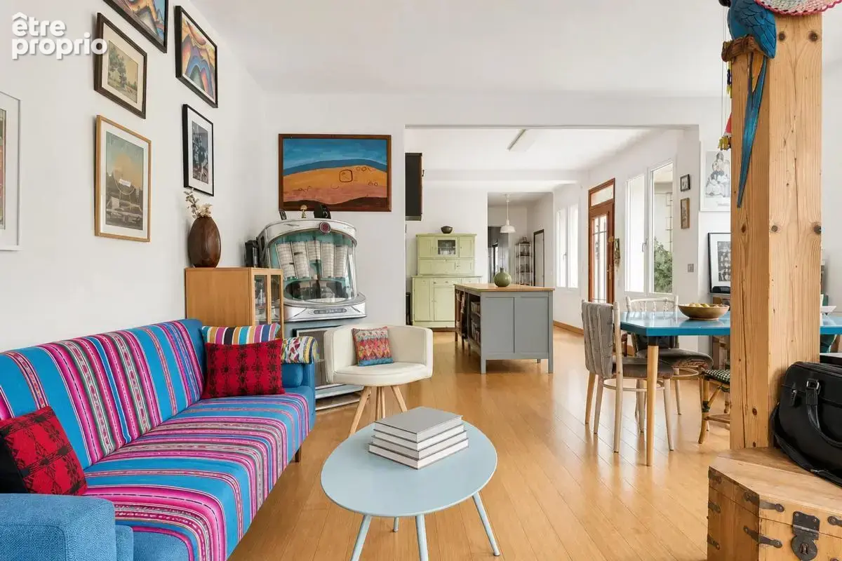 92240 – malakoff – maison de caractère 149 m² – cour – 2 studios indépendants – sous-sol total – double accès – proximité paris - photo 3