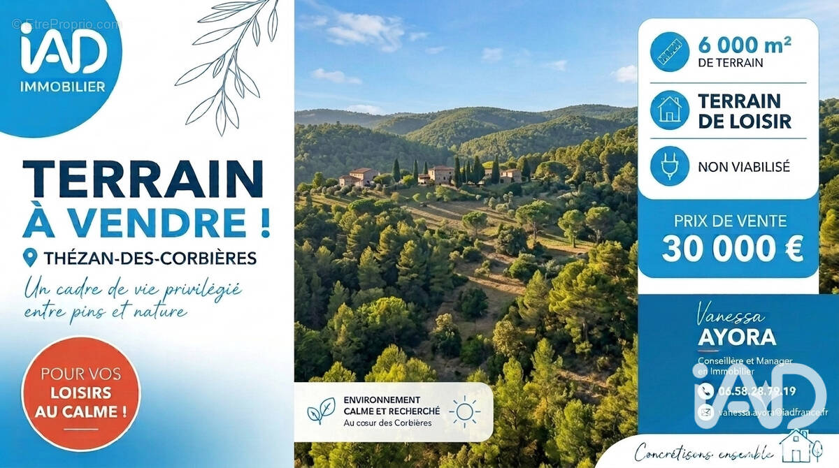 Photo 1 - Terrain à THEZAN-DES-CORBIERES