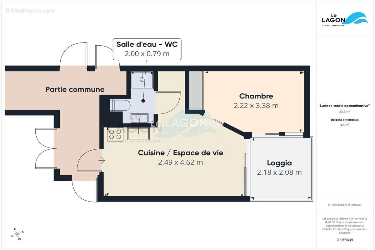 Appartement à SAINT-CYPRIEN