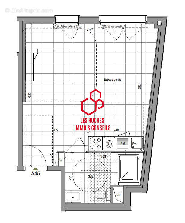 Appartement à AUBERVILLIERS