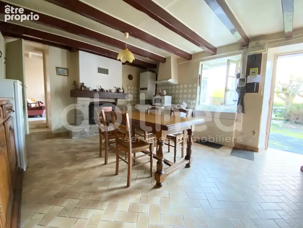 Maison mitoyenne et sa grange amenageable avec terrain de 2050m2 - photo 4