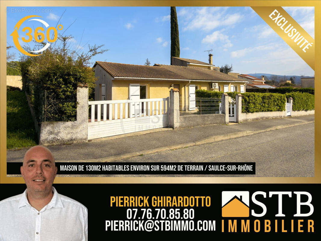 Maison à SAULCE-SUR-RHONE