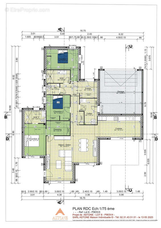 Maison à PORT-EN-BESSIN-HUPPAIN