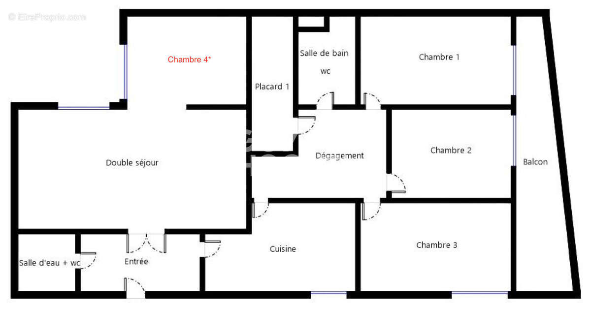 Appartement à VERSAILLES