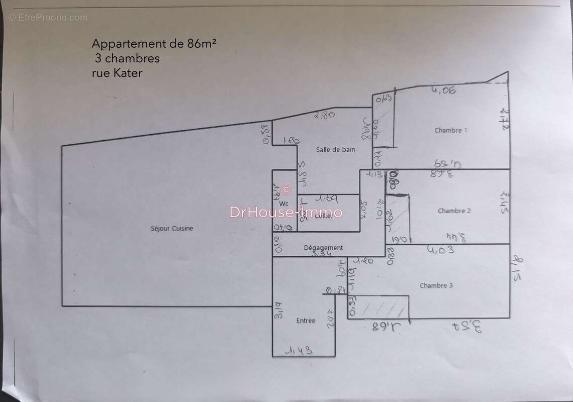 Appartement à BORDEAUX