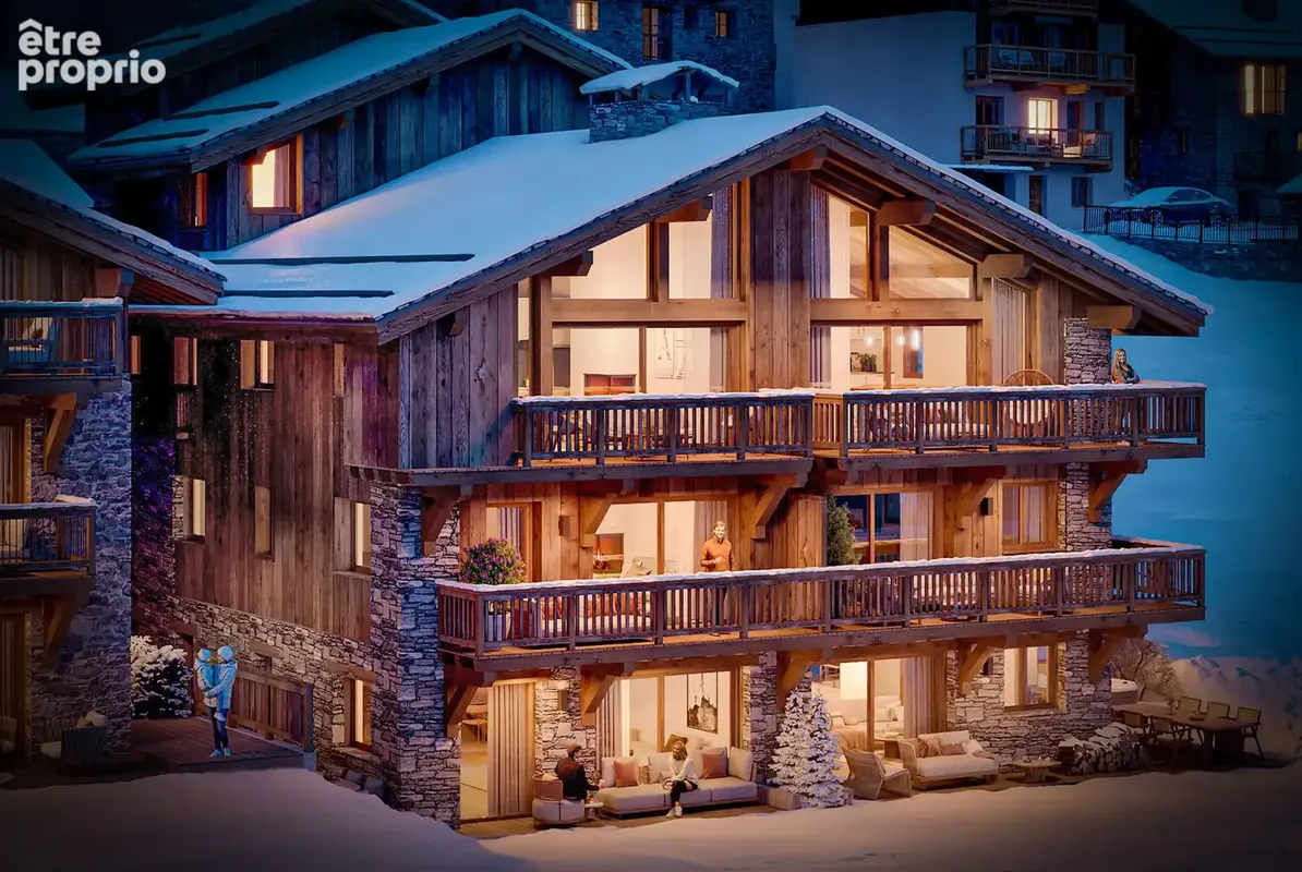 Appartement type T6  haut de gamme à vendre 200 m2 Saint-Martin-de-Belleville Domaine des 3 Vallées - photo 5