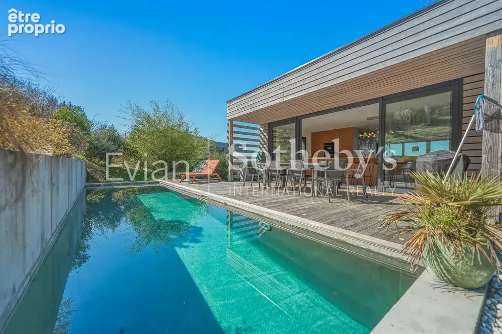 Evian villa contemporaine avec vue lac panoramique, au calme. - photo 18