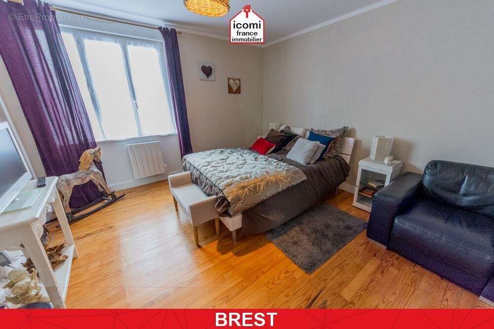 Finistere - brest (29200) - a vendre - appartement t4 80m² - 2 chambres - aucuns travaux a prevoir - cave - cour commune - photo 7