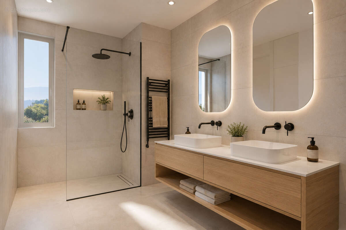 Appartement T4 avec jardin et terrasses au rez-de-chaussée à Ornex - photo 7
