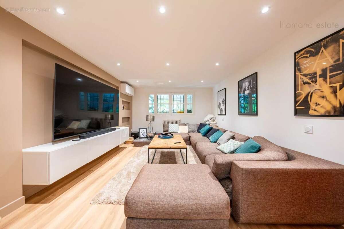 Le cannet - limite cannes - grande maison familiale renovee avec piscine - photo 12