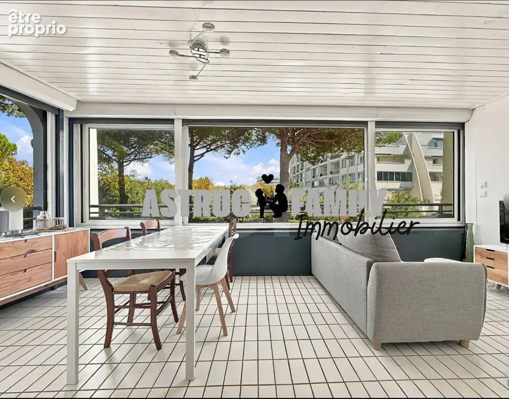 Appartement la grande motte - p2 cabine -parking- climatisation - photo 6