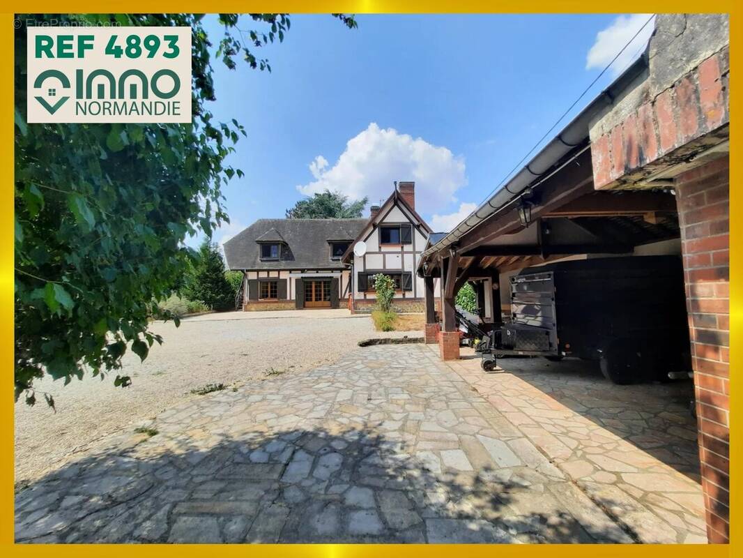 4893 - maison normande - 144 m² - parc de 8000 m² - photo 2