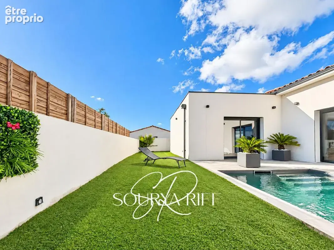 Villa 2024 , plain-pied , 3 chambres , piscine, aucun travaux - photo 3