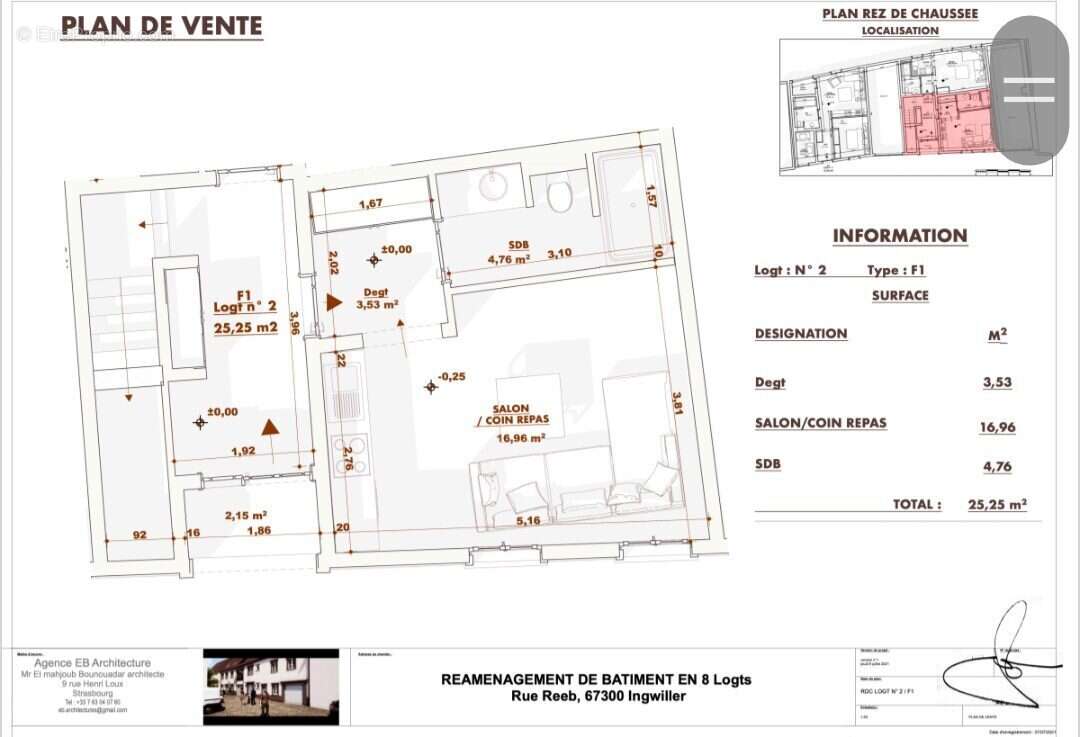 Appartement à INGWILLER