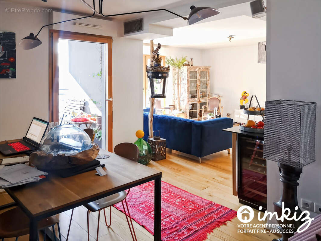 Aubervilliers  2P 64 m² avec terrasse et parking - photo 3