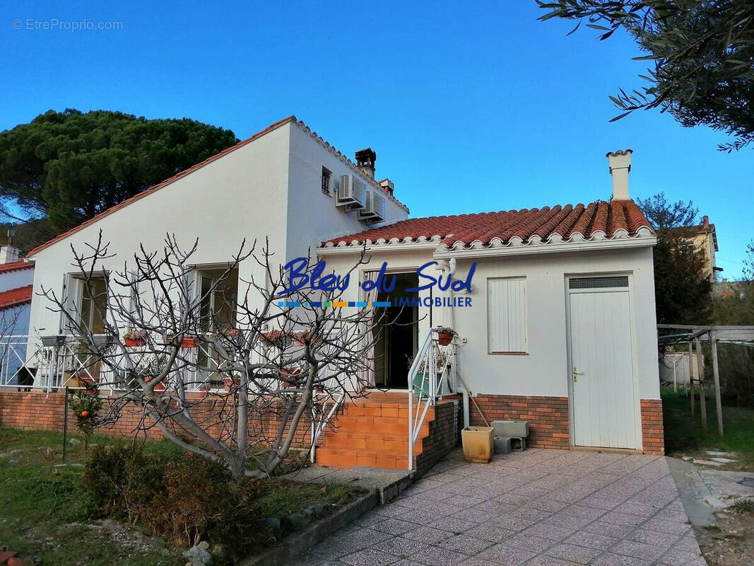 facade sud - Maison à CATLLAR