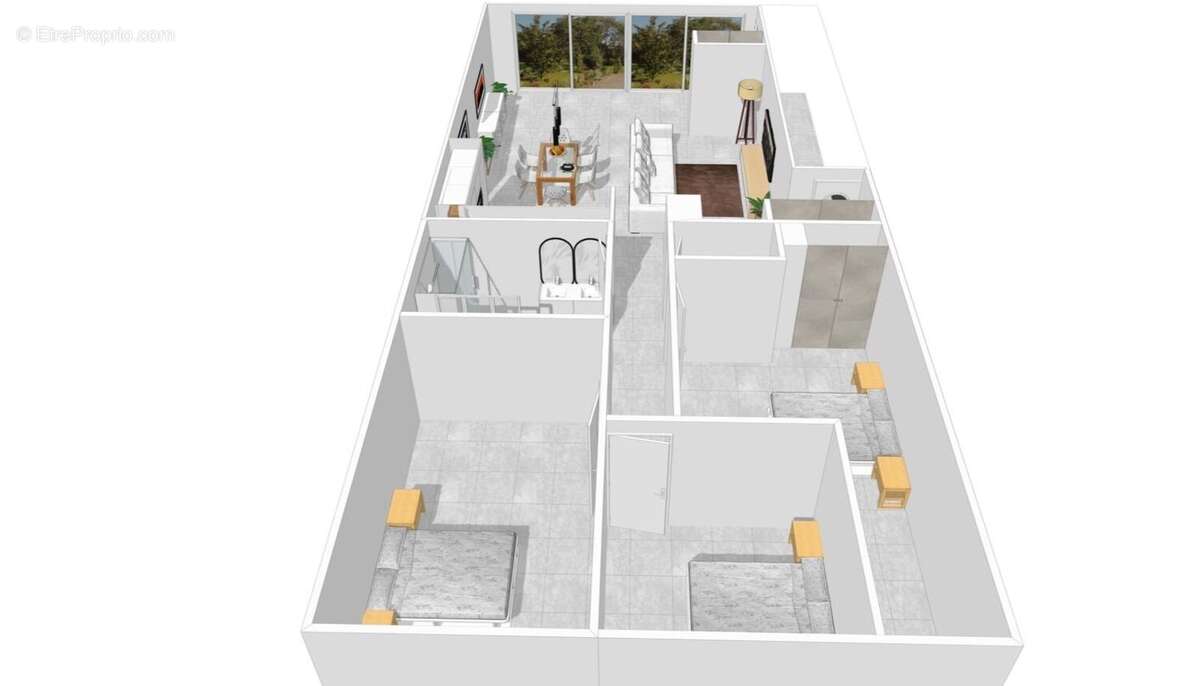 Appartement à SAINT-PAUL-SUR-SAVE