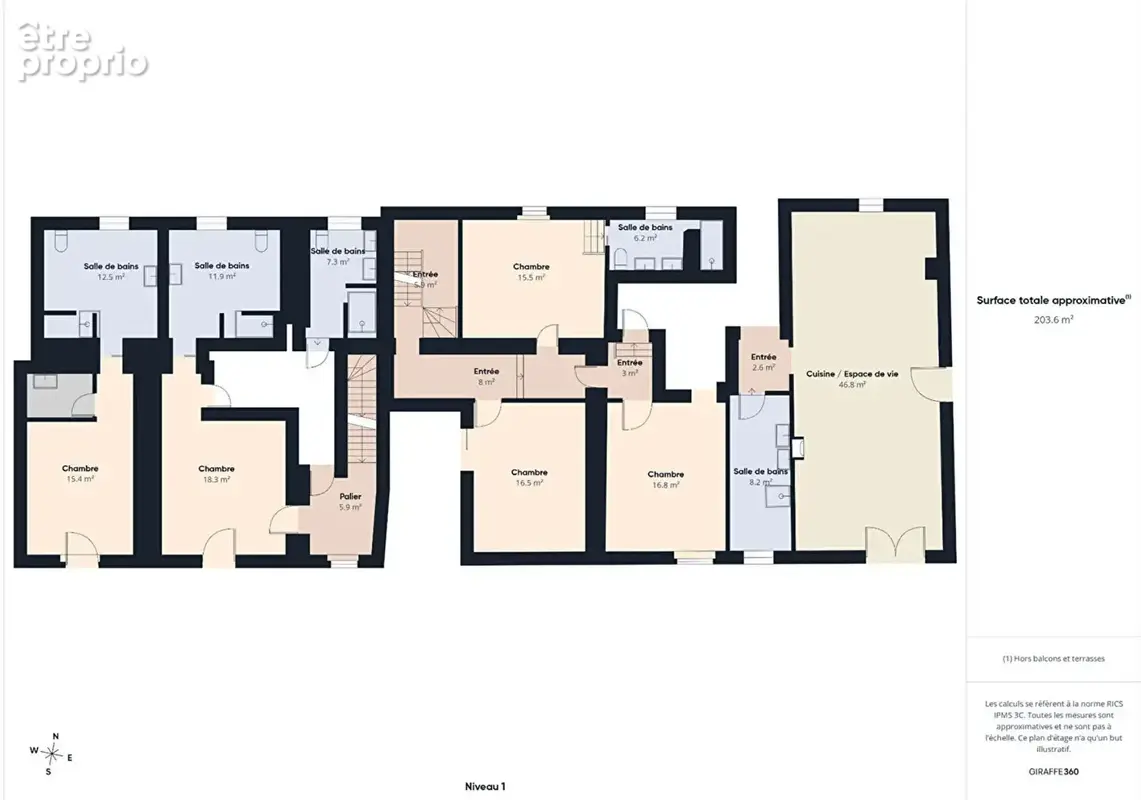 Domaine en pierre de 675 m² avec piscine sur près de 3 ha - Roquemaure - photo 24