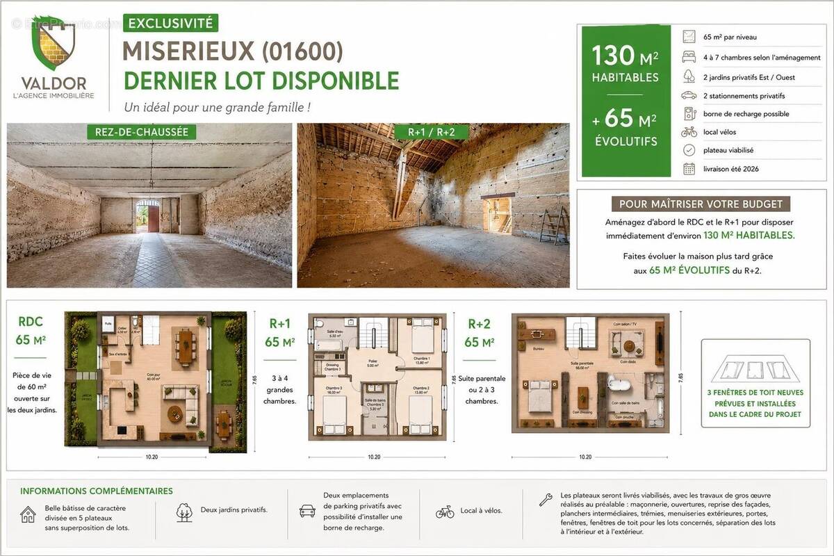 Appartement à MISERIEUX