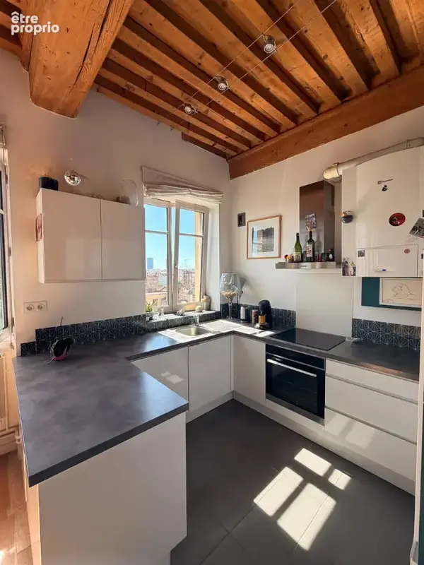 Appartement Canut T4 de 100 m² Duplex - Vue unique - photo 6
