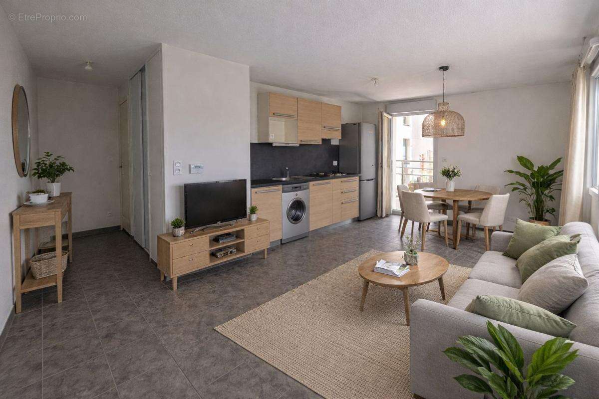 Appartement 3 pièces, 57 m², terrasse, garage - photo 2