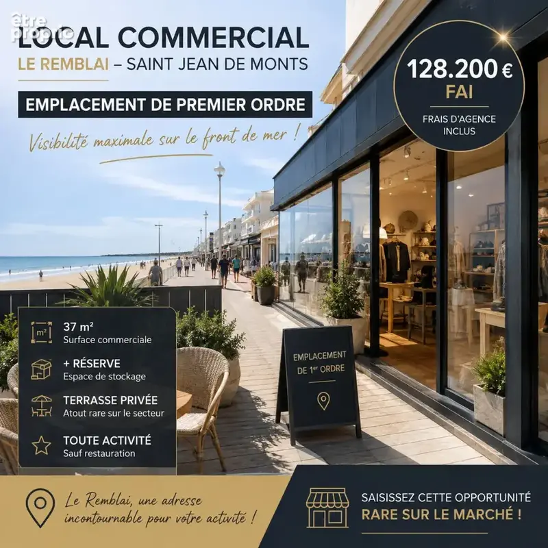 Commerce à SAINT-JEAN-DE-MONTS