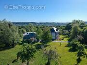 vue d 'ensemble drone  - Maison à LE BREUIL-EN-AUGE