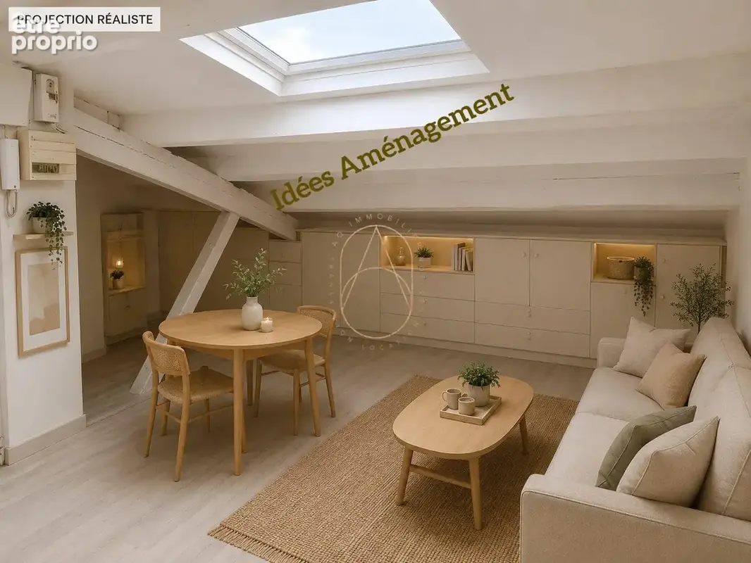 Idées projection après travaux - Appartement à MONTPELLIER