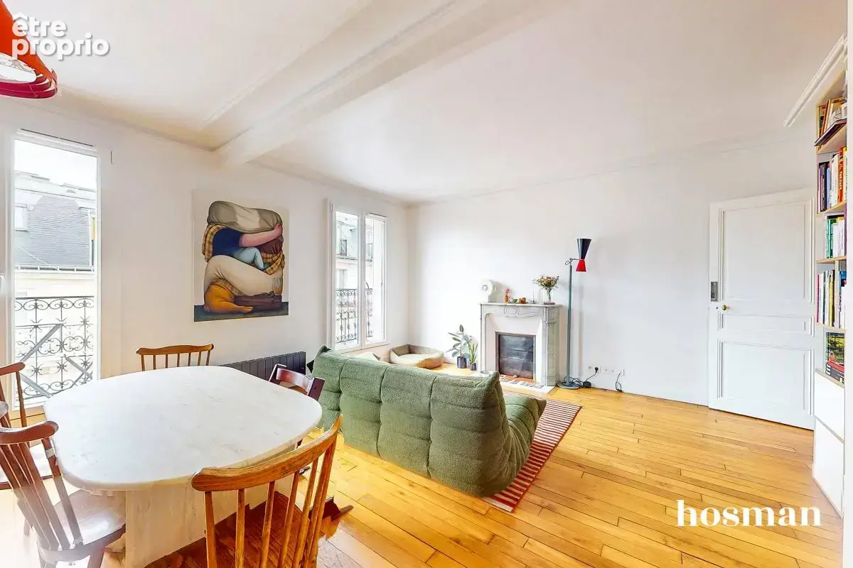 Plein ciel ! Appartement 3 pièces 53 m² avec large balcon - Paris 18e - photo 4