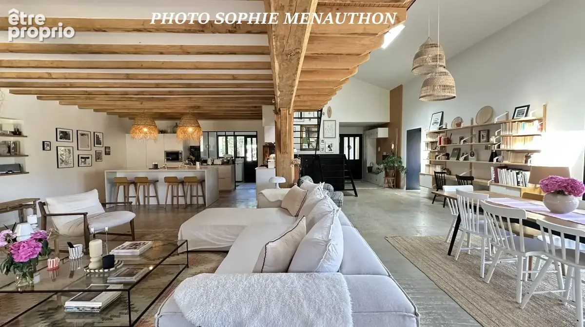 FERME DU 19 ème de type T6 DE 220 M2 sur une parcelle de 1167 m2 - photo 4