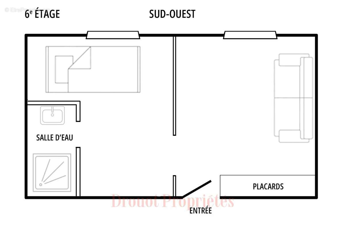 Appartement à PARIS-16E