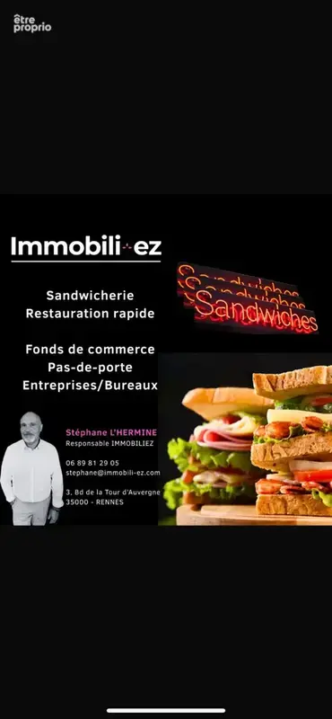 Commerce à RENNES