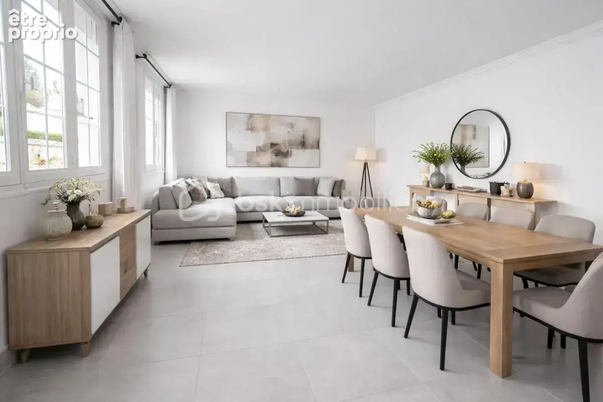 Maison de plain-pied de 80 m² sur sous-sol total sur terrain entièrement constructible et divisible de 1457 m² - photo 6