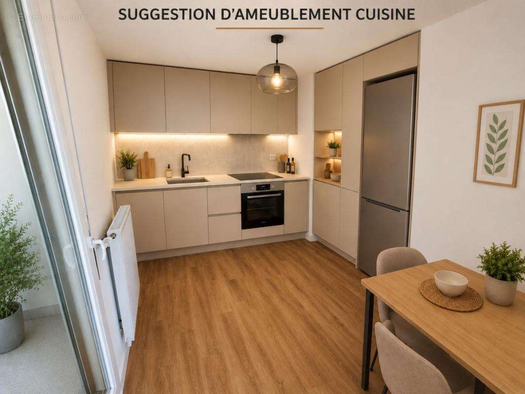 F2 neuf 51m² +terrasse+ pkg - créteil limite maisons-alfort - photo 9