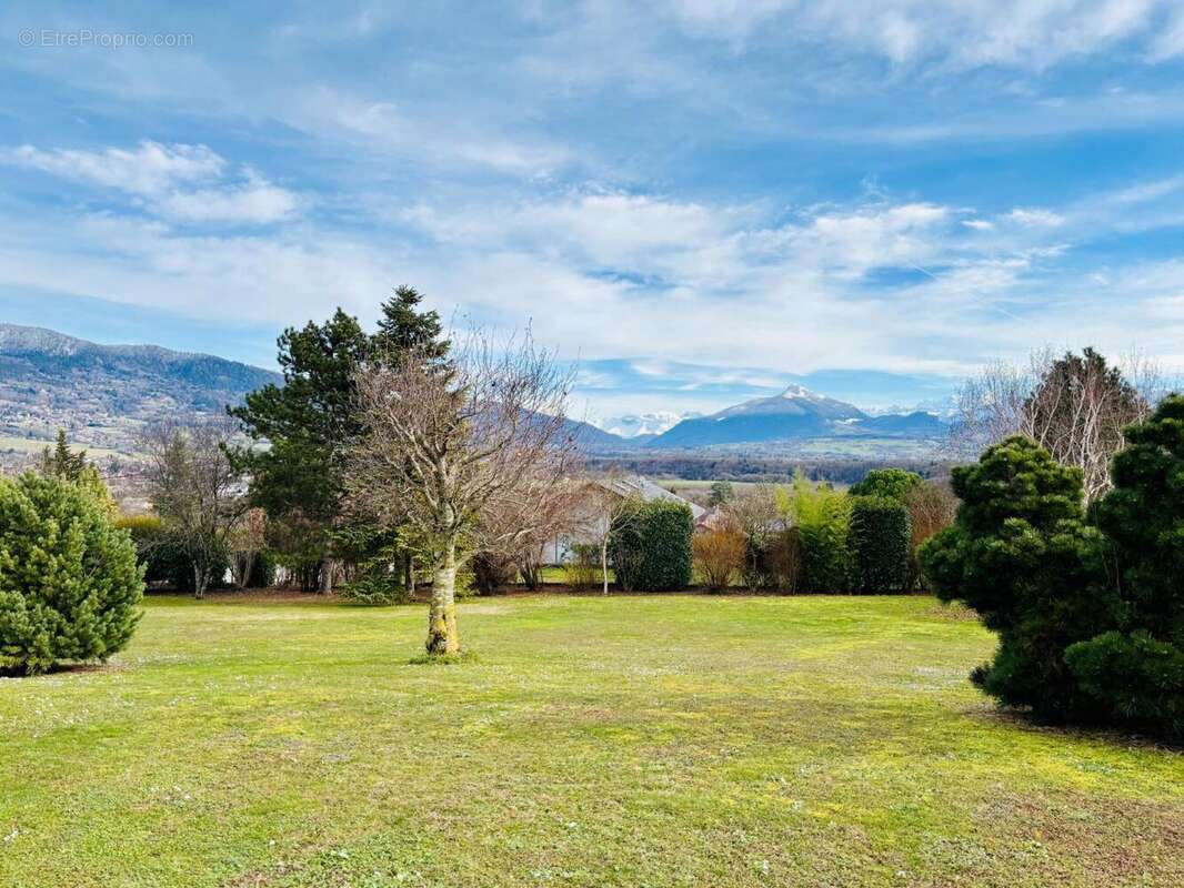 vue Mt Blanc - Maison à VETRAZ-MONTHOUX