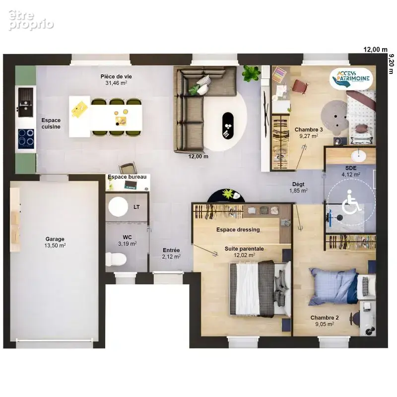 Maison 5 pièces 73 m2 - photo 7