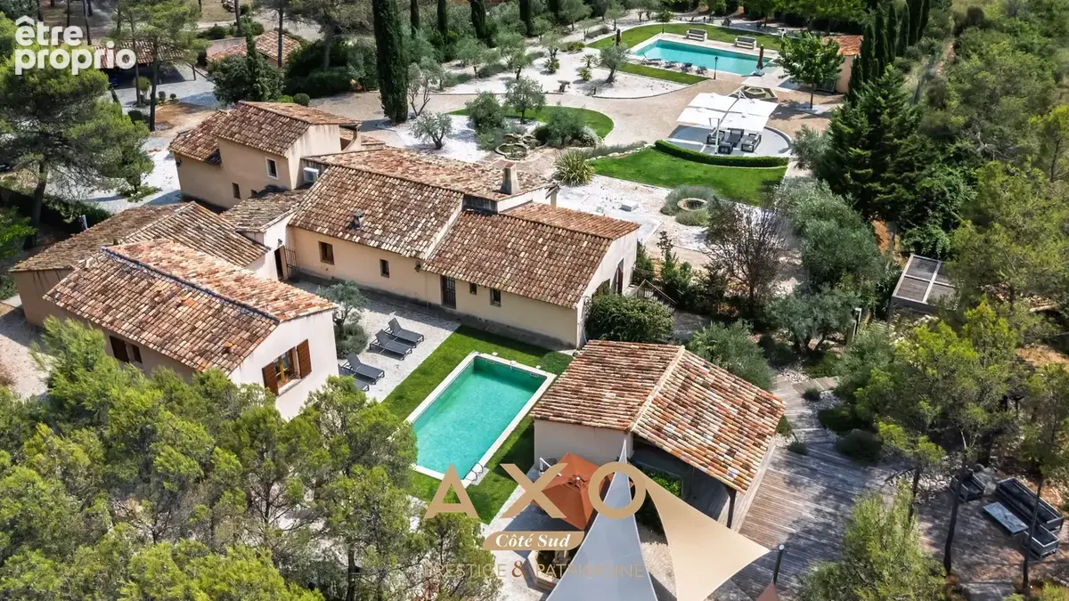 Saint marc jaumegarde - vue sainte victoire - ensemble immobilier - 2 maisons - 380 m2  - appartements - jacuzzi - spa - 2 pisci - photo 20