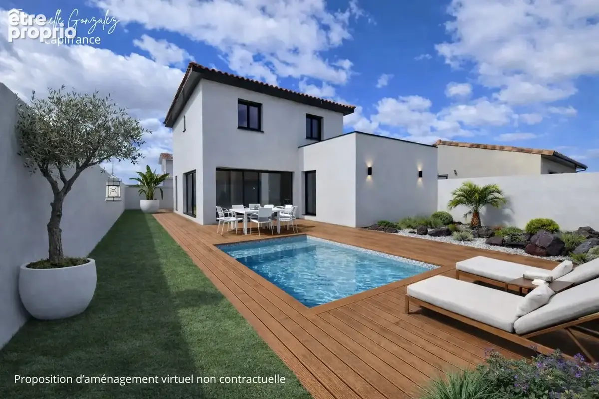 Villa contemporaine 150 m² 5 pièces à BASSAN (34) - photo 5