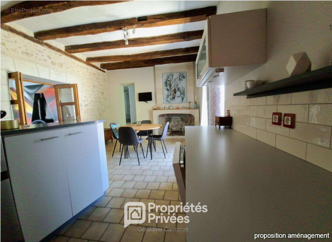 A VENDRE EN EXCLUSIVITÉ 37230 Fondettes, Maison de ville / Appartement 135m², 4/5 chambres, Cour fermée sécurisée, Stationnement - photo 3