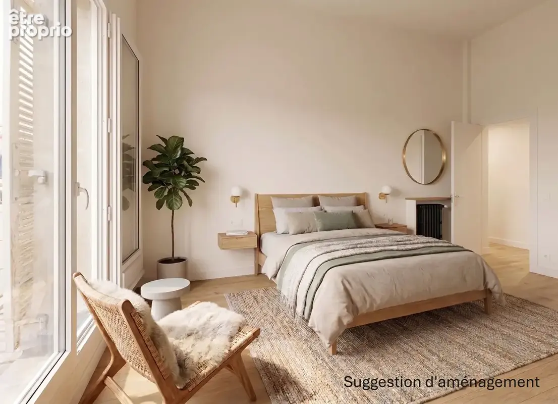 Etienne MARCEL - balcon - 2/3 Chambres - photo 6