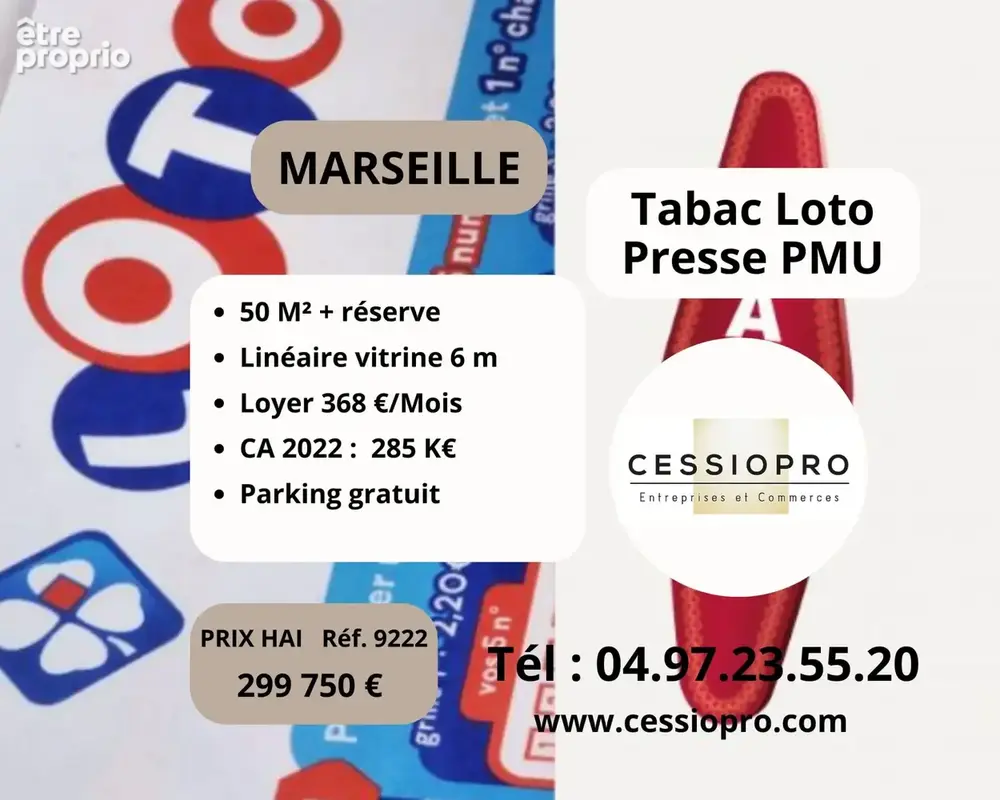 Commerce à MARSEILLE-15E